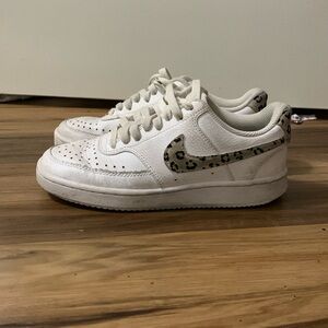 Nike Court Vision Low Leopard Print